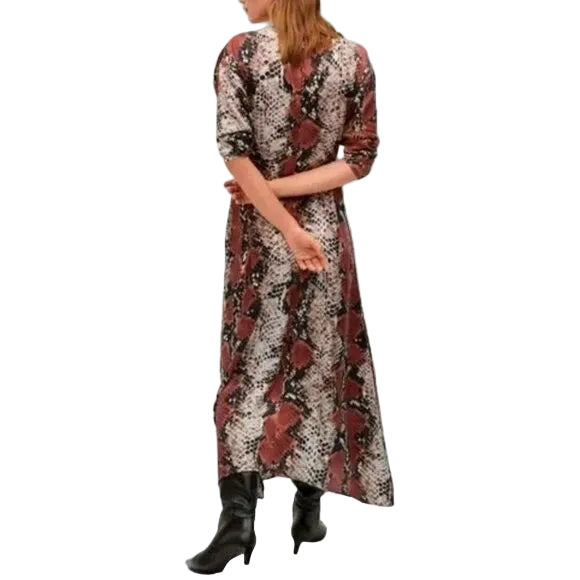 Rochie Lunga Imprimeu Sarpe Mango