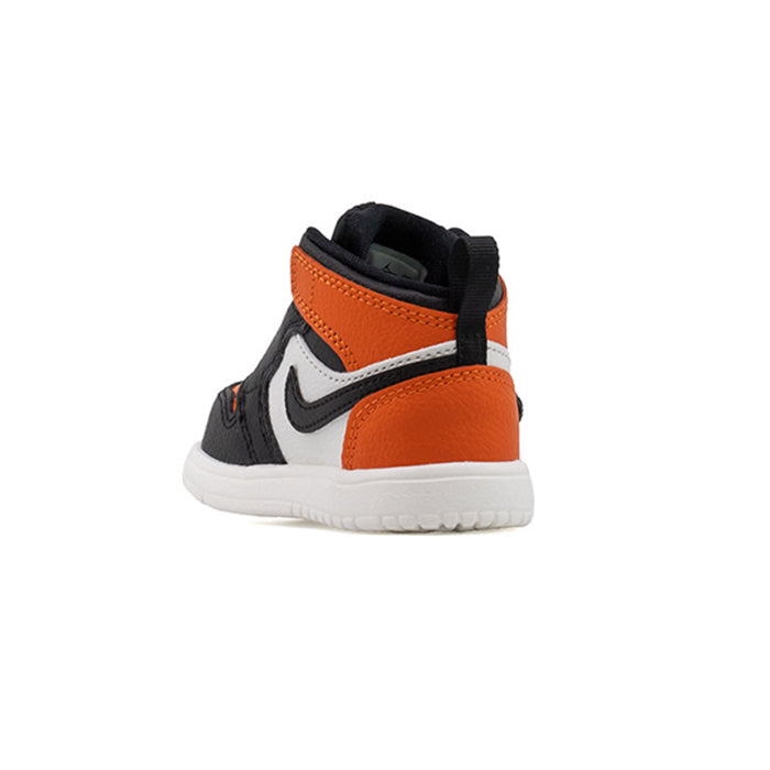 Air Jordan Kids 1 Mid "Shattered Backboard" sneakers