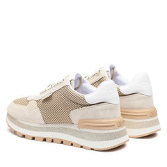 Liu Jo Amazing 10 SNEAKER COW SUEDE/MESH Sand