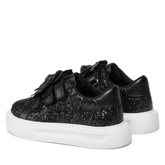 LIU JO KYLIE CHIC 612 Sneaker Glitter Spreanding Black