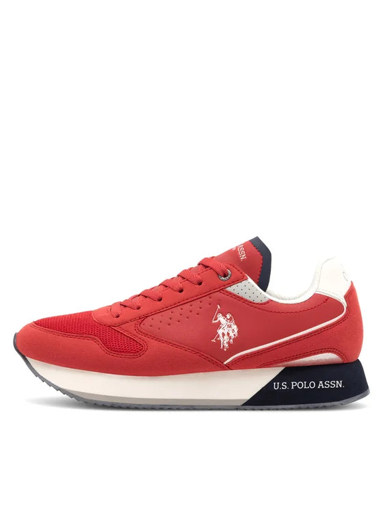 Pantofi Sport Barbati U.S. Polo Assn. NOBIL003C-RED001