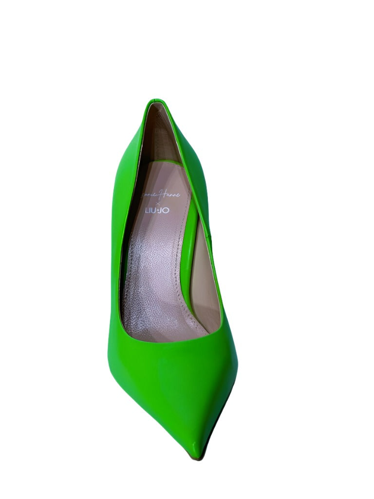 Pantofi Piele Naturala Liu Jo Glam LH 01 Leonie Hanne Tulip Green