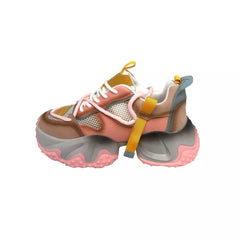 Sneakers Piele Naturala Feeling 5022 Pink