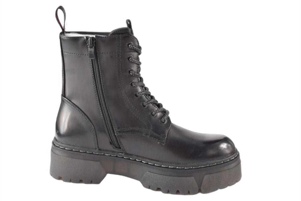 Ghete piele Naturala Wrangler Picadilly Hi Polished