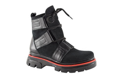 Ghete Piele Naturala Republic Black