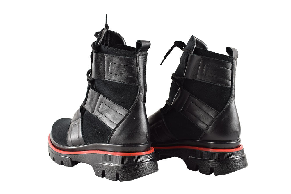 Ghete Piele Naturala Republic Black