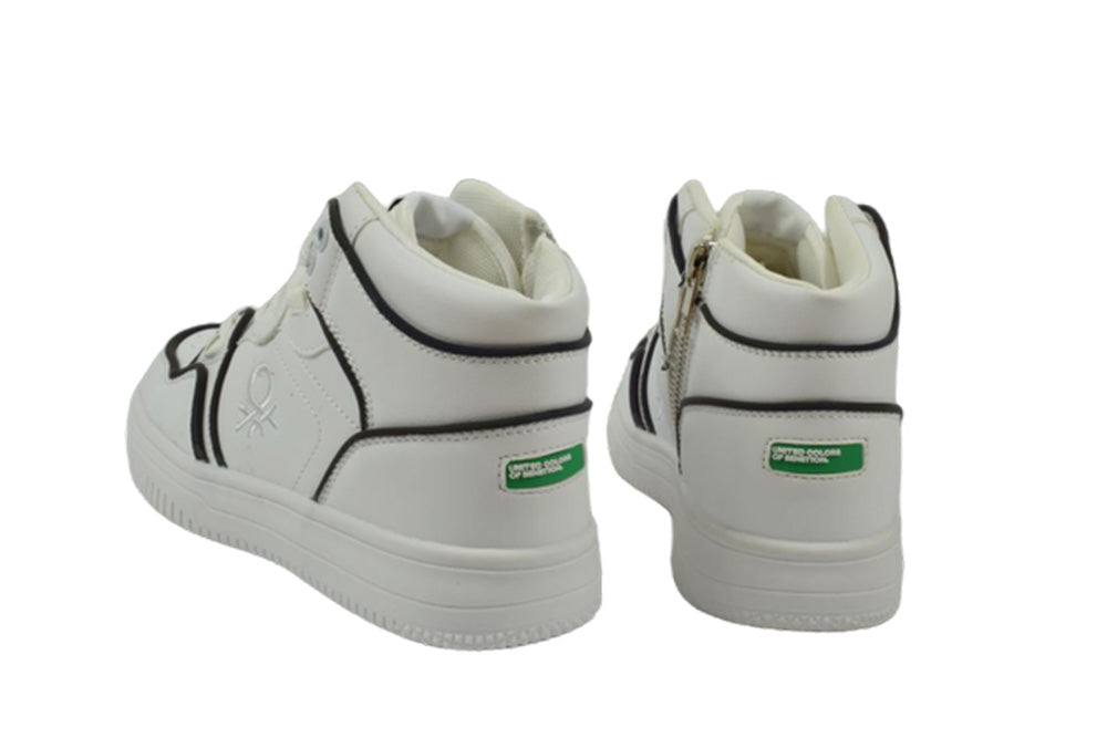 Pantofi Sport Copii United Colors Of Benetton White