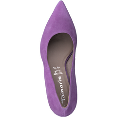 Pantofi Piele Naturala Nebra Purple